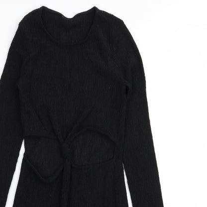 Topshop Womens Black   Pencil Dress  Size 8