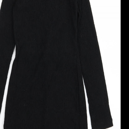 Topshop Womens Black   Pencil Dress  Size 8