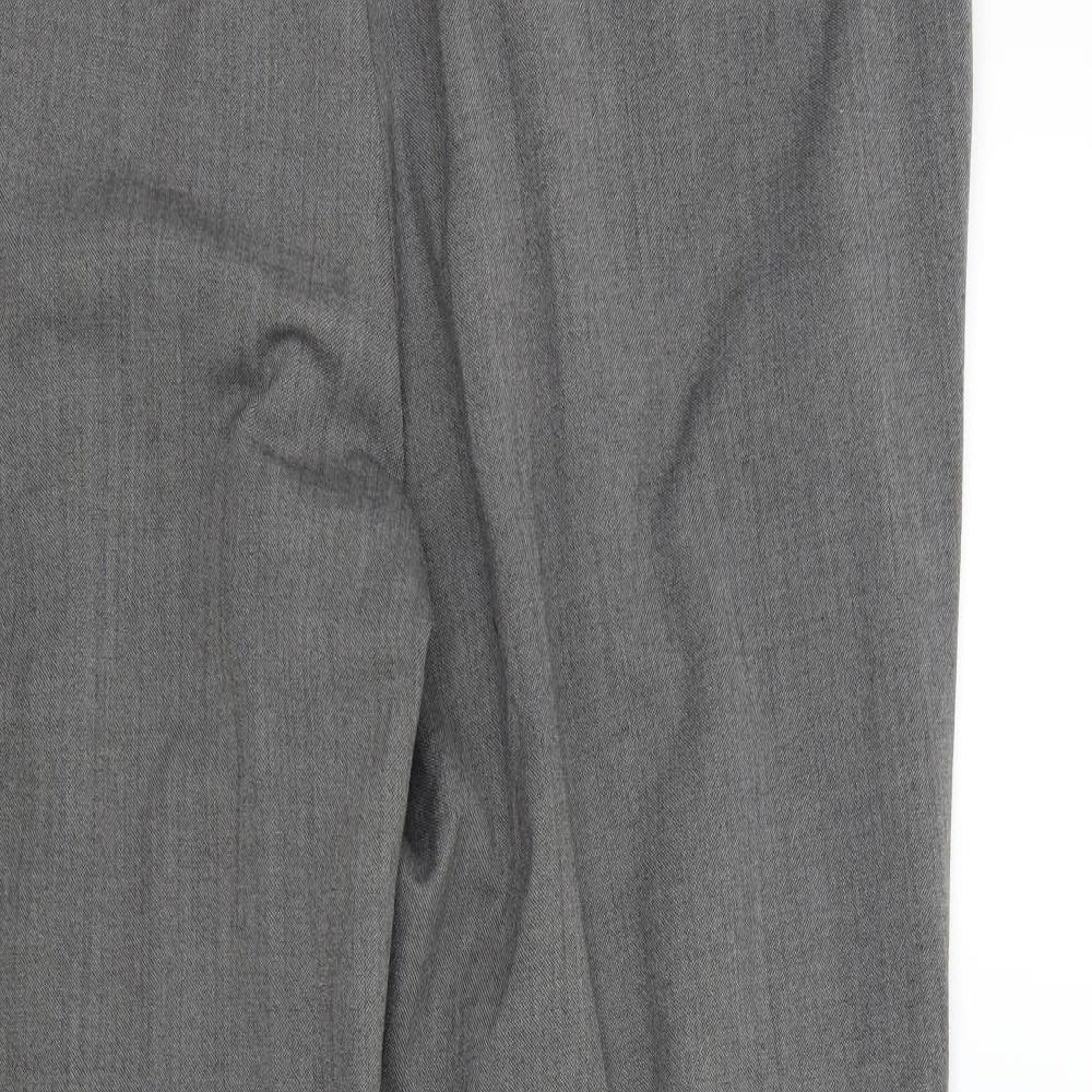 m&s Mens Grey   Trousers  Size 42 L28 in
