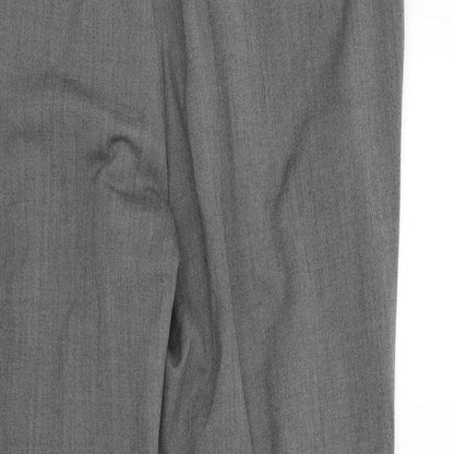 m&s Mens Grey   Trousers  Size 42 L28 in