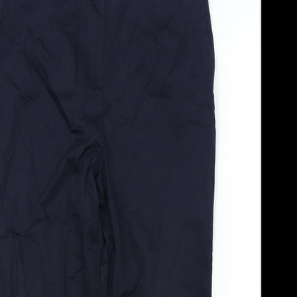 M&S Womens Blue   Trousers  Size 14 L21 in