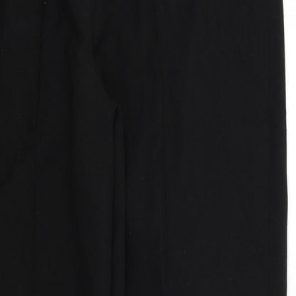 Womens UK Size 12 Mia Moda Regular Fit Sweatpants Black Trousers