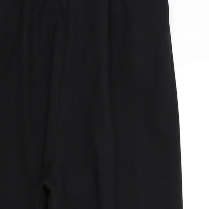 Womens UK Size 20 in Preworn Regular Fit  Black Trousers