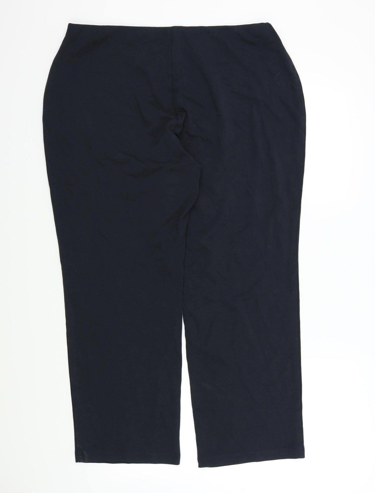 M&S Mens Blue   Trousers  Size 18 L36 in