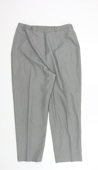 Vogue Womens Grey   Trousers  Size 18 L26 in
