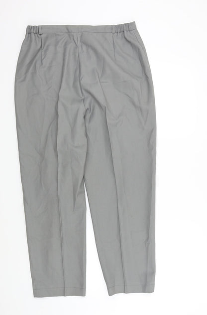 Vogue Womens Grey   Trousers  Size 18 L26 in