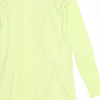 BHS Womens Green   Cardigan Jumper Size 12