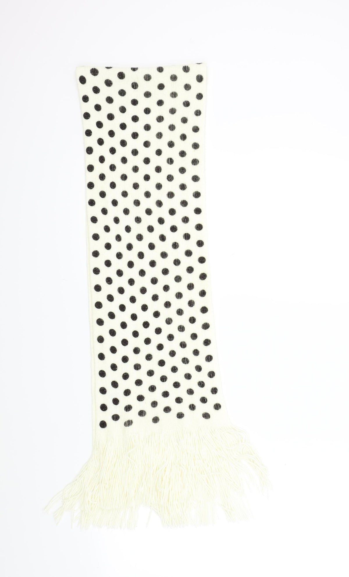 Marks & Spencer Womens White Polka Dot   Scarf