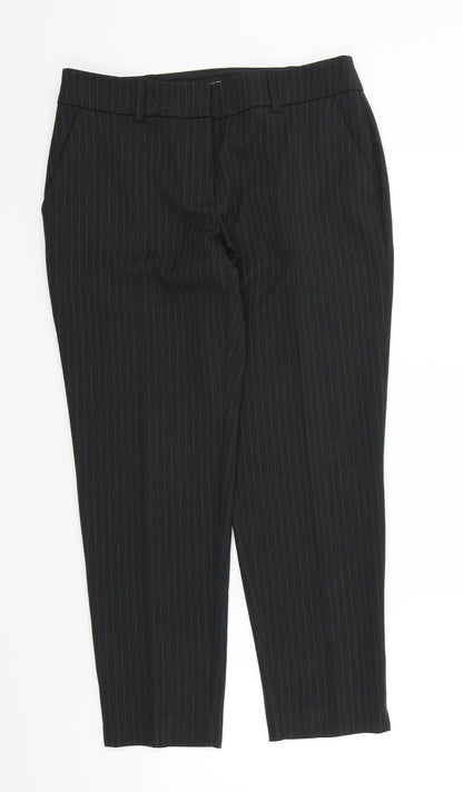 Womens UK Size 10 Dorothy Perkins Regular Fit  Grey Trousers