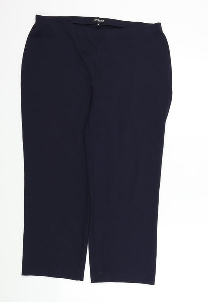 Collections Womens Blue   Trousers  Size 16 L24 in