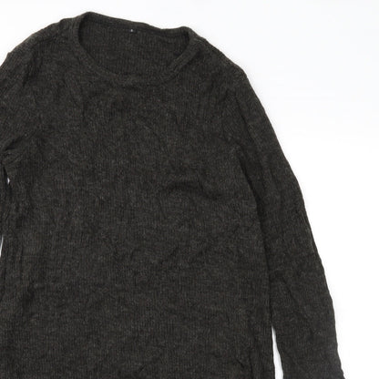Preworn Womens Grey   Jumper Dress  Size S