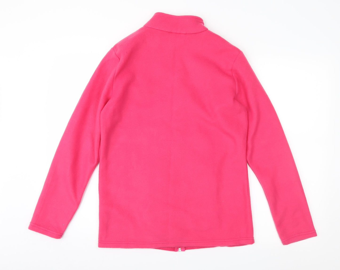 Alison Vallie Womens Pink  Fleece Jacket  Size S