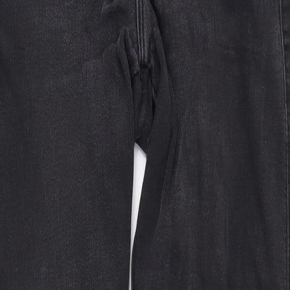 Missguided Womens Black  Denim Skinny Jeans Size 8 L31 in