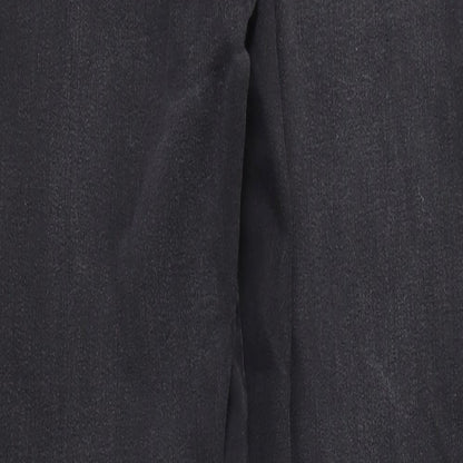 Missguided Womens Black  Denim Skinny Jeans Size 8 L31 in