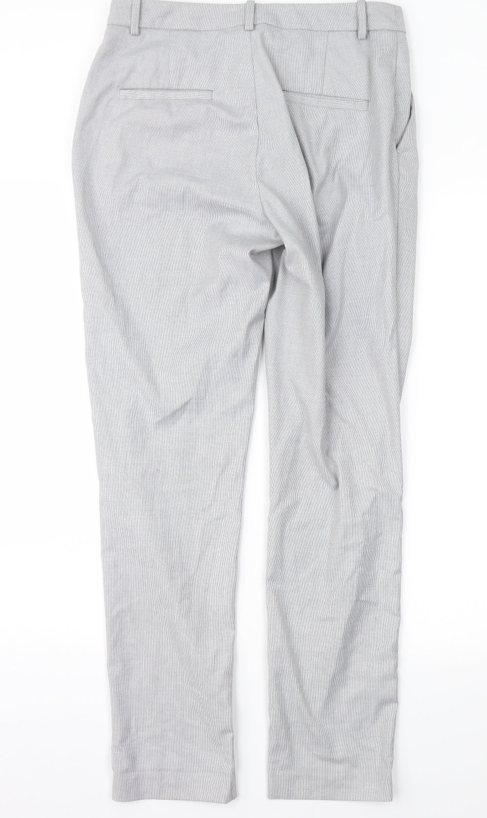 Womens UK Size 8 H&M Regular Fit  Grey Trousers