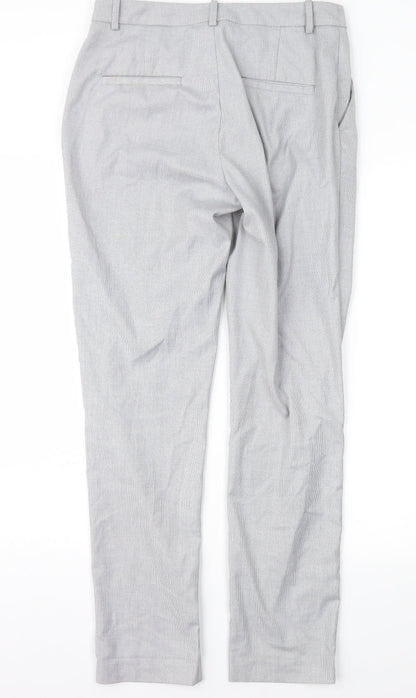 Womens UK Size 8 H&M Regular Fit  Grey Trousers