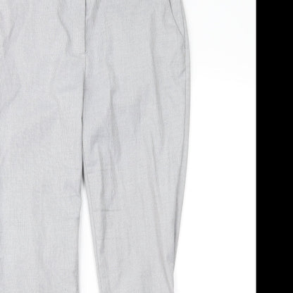 Womens UK Size 8 H&M Regular Fit  Grey Trousers