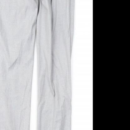 Womens UK Size 8 H&M Regular Fit  Grey Trousers