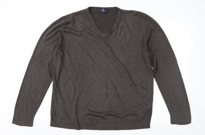 Blue Harbour Mens Brown   Pullover Jumper Size L