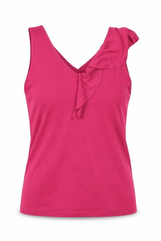 Womens UK Size 12 Peacocks Pink Basic Blouse