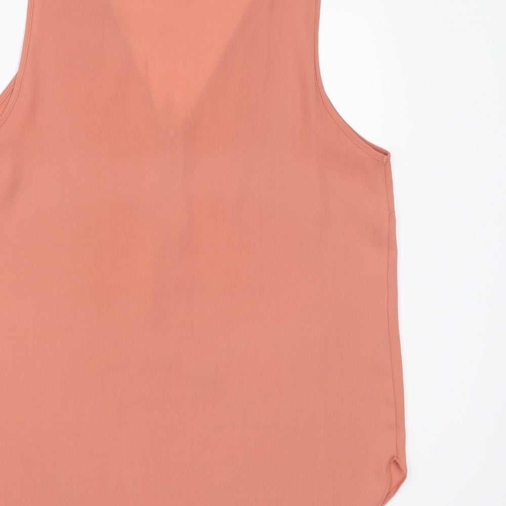 Papaya Womens Beige   Basic Blouse Size 12