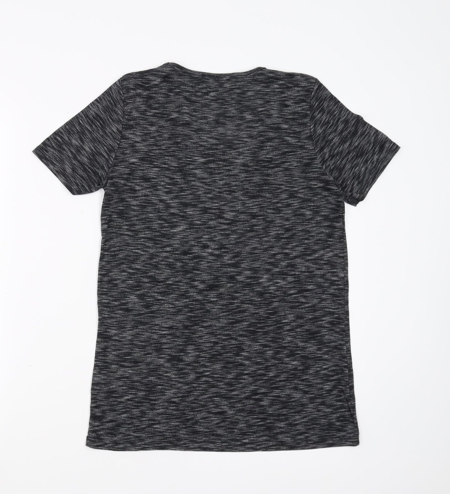 Papaya Womens Grey   Basic T-Shirt Size 10  - Cut out detail