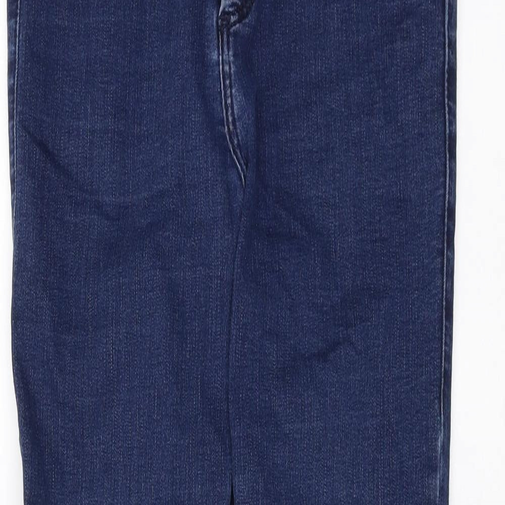 Topshop Womens Blue  Denim Skinny Jeans Size 26 in L26 in