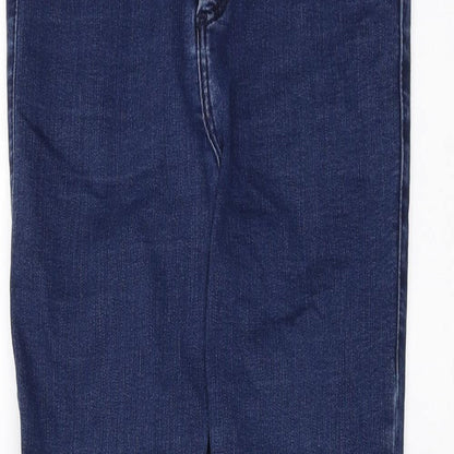 Topshop Womens Blue  Denim Skinny Jeans Size 26 in L26 in
