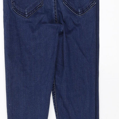 Topshop Womens Blue  Denim Skinny Jeans Size 26 in L26 in