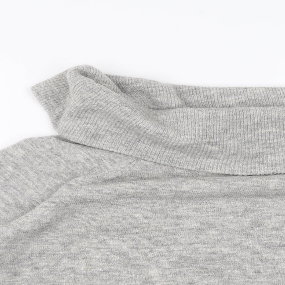 H&M Womens Grey   Pullover Jumper Size S