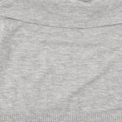 H&M Womens Grey   Pullover Jumper Size S