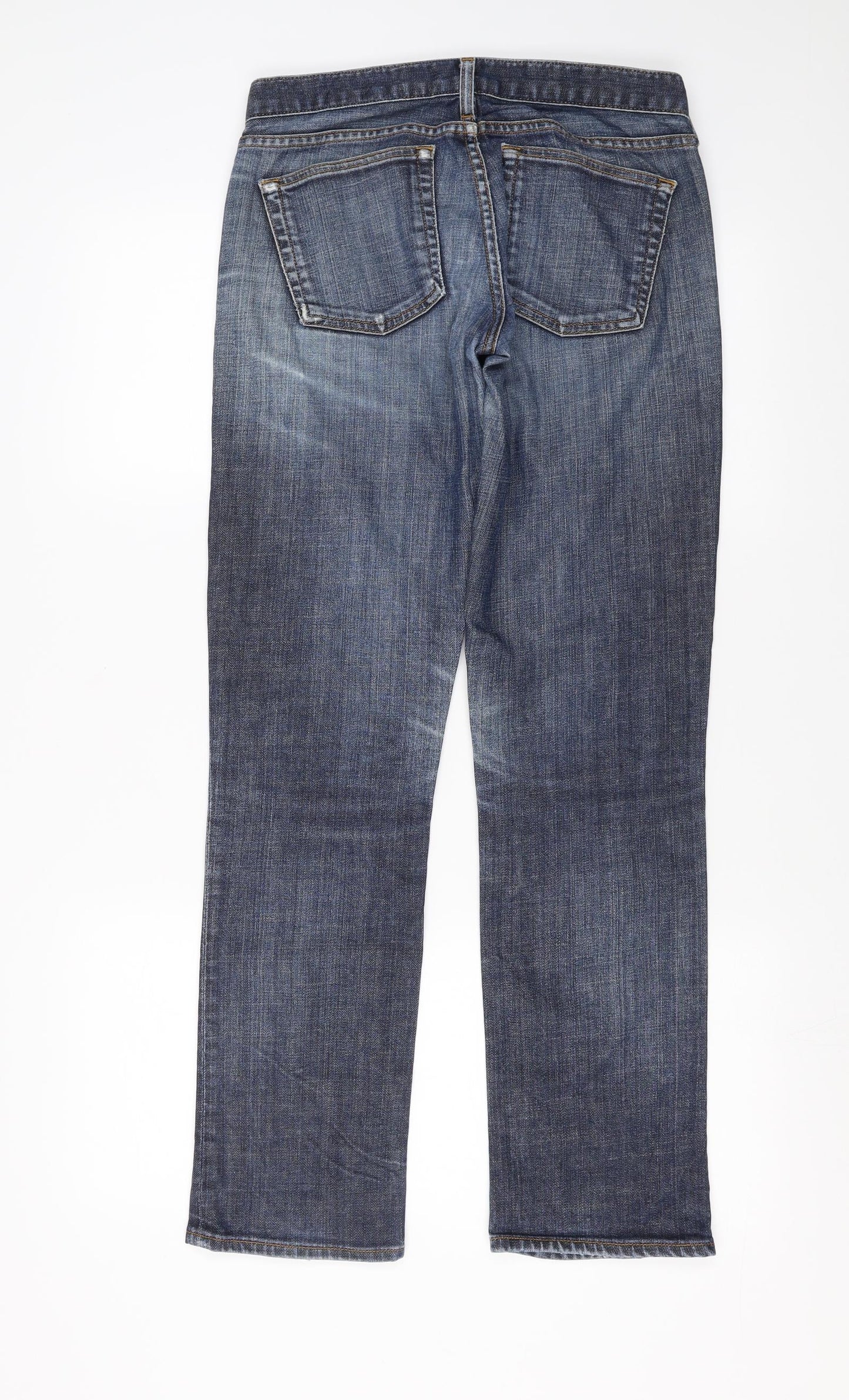 Matchstick Womens Blue  Denim Straight Jeans Size 27 in L29 in