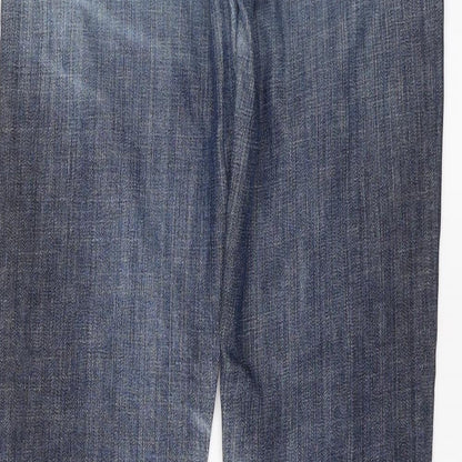 Matchstick Womens Blue  Denim Straight Jeans Size 27 in L29 in