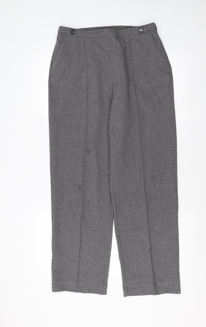 Womens UK Size 12 BM Regular Fit  Grey Trousers