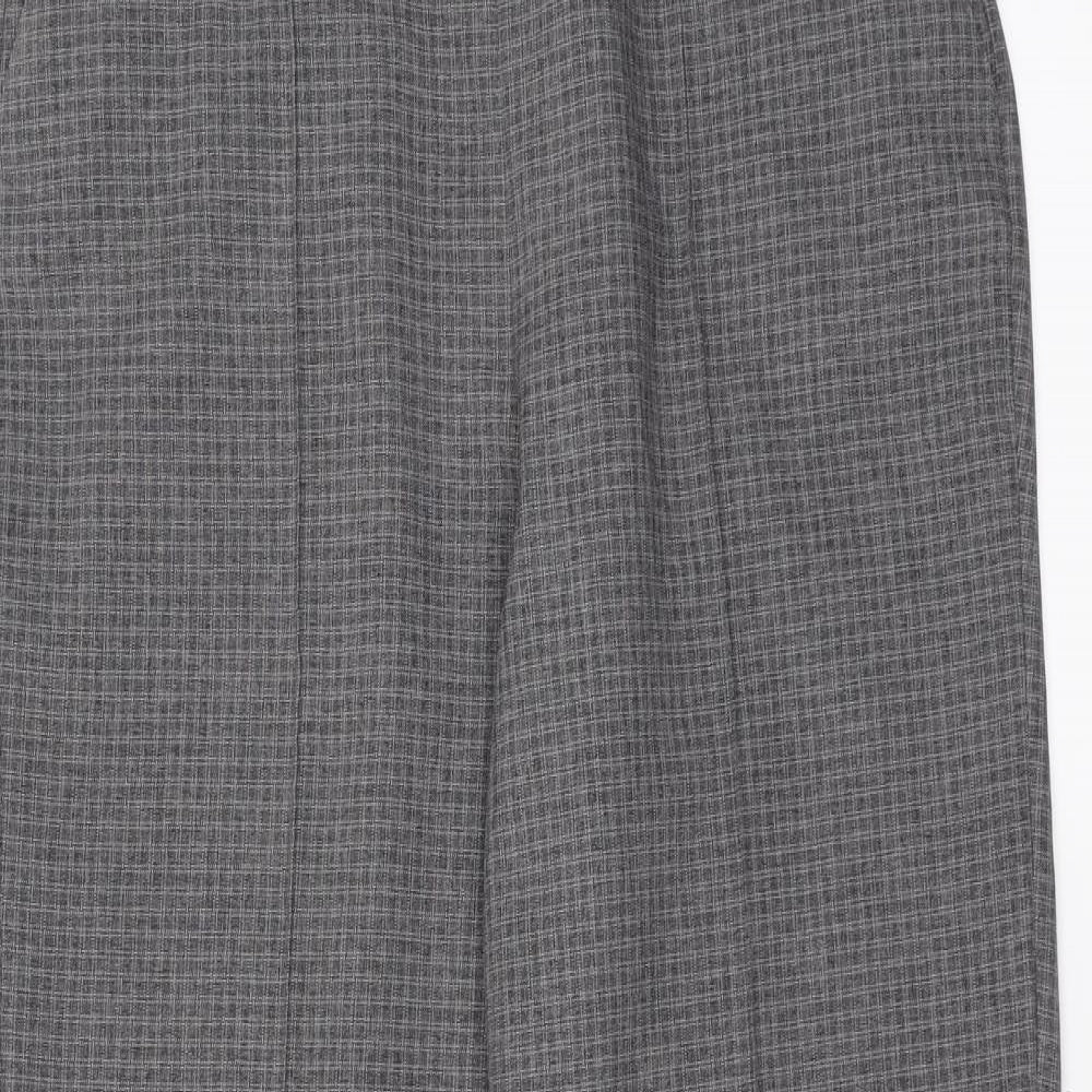 Womens UK Size 12 BM Regular Fit  Grey Trousers