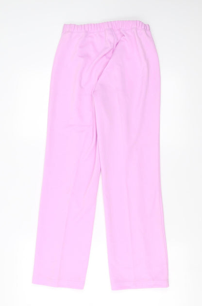 Womens UK Size 8 Damart Regular Fit  Purple Trousers
