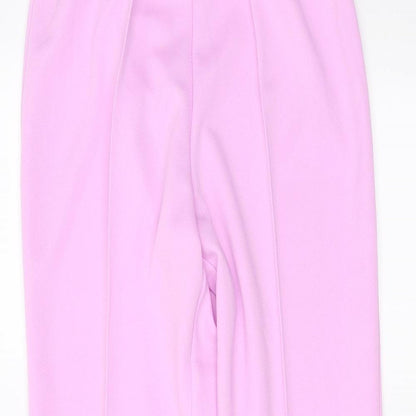 Womens UK Size 8 Damart Regular Fit  Purple Trousers
