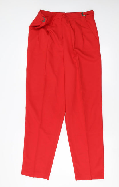 Allison Daley Womens Red   Trousers  Size 12 L29 in