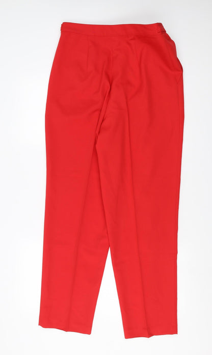 Allison Daley Womens Red   Trousers  Size 12 L29 in