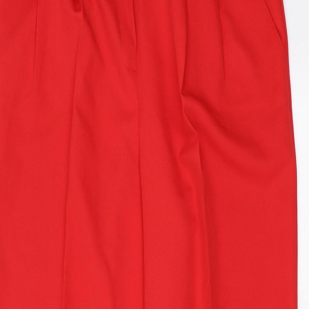 Allison Daley Womens Red   Trousers  Size 12 L29 in
