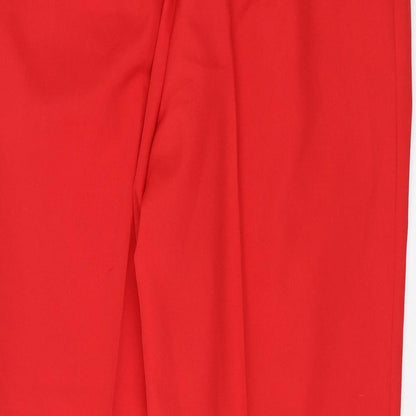 Allison Daley Womens Red   Trousers  Size 12 L29 in