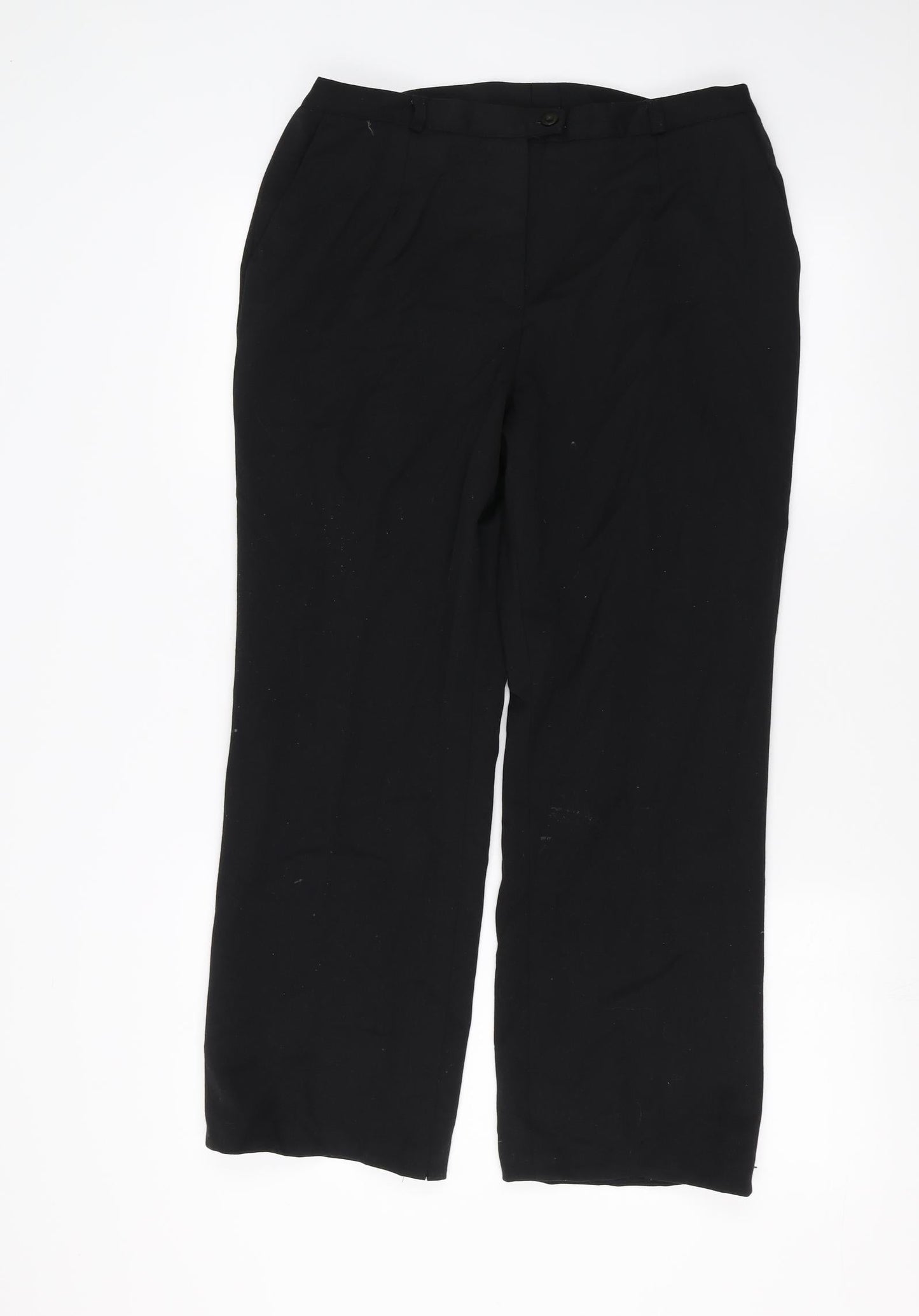Les Essentiels Womens Black   Trousers  Size 16 L26 in