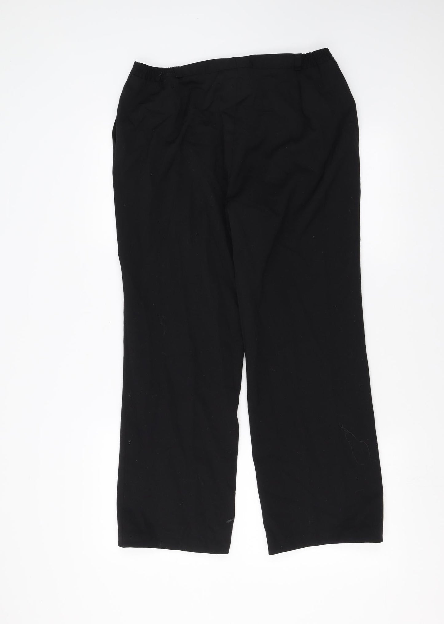 Les Essentiels Womens Black   Trousers  Size 16 L26 in
