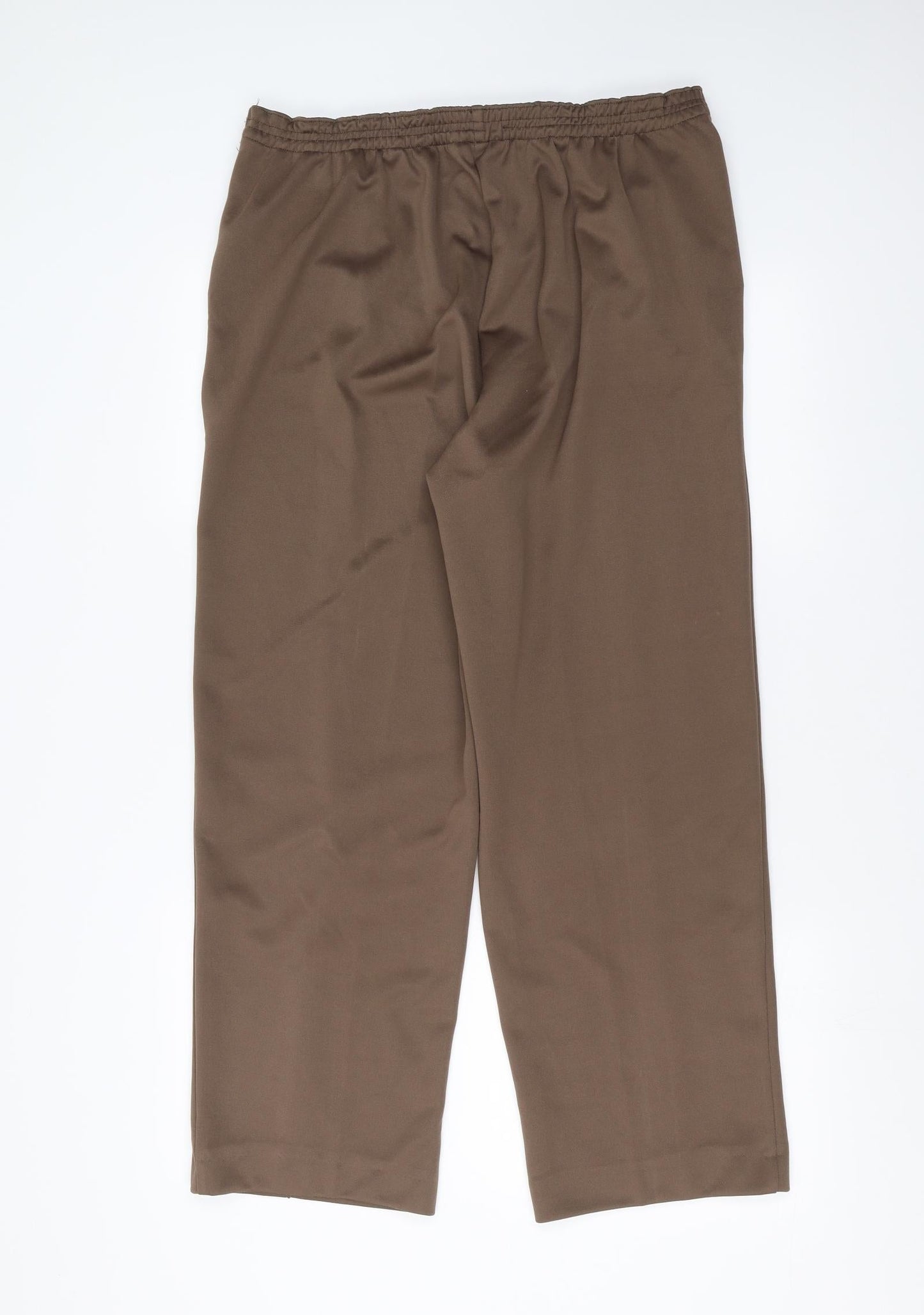 BM collection Womens Brown   Trousers  Size 16 L27 in