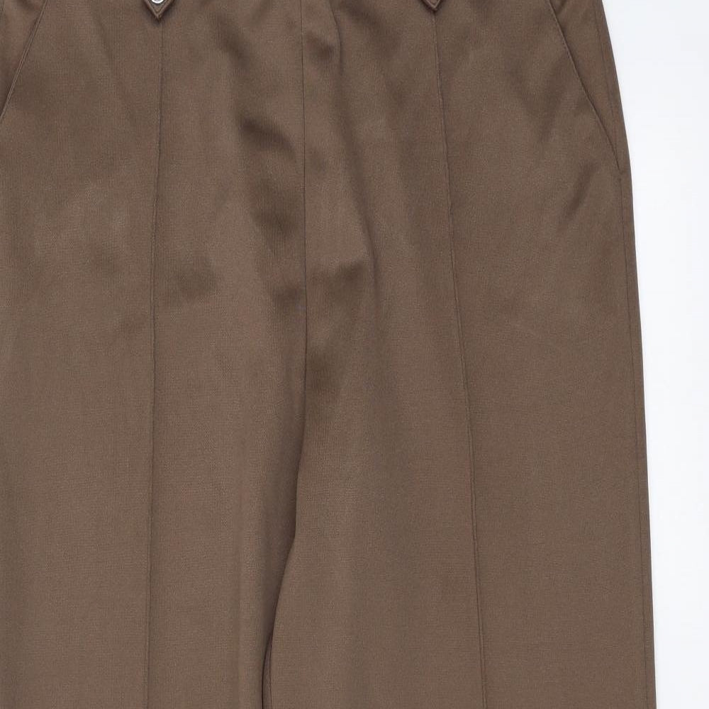 BM collection Womens Brown   Trousers  Size 16 L27 in