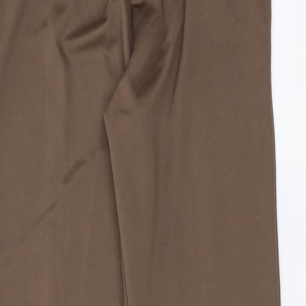 BM collection Womens Brown   Trousers  Size 16 L27 in