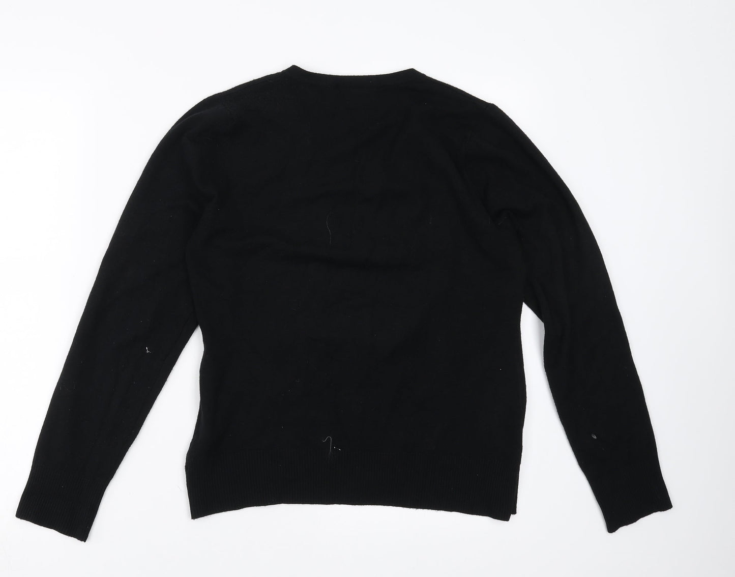 Adini Womens Black   Cardigan Jumper Size L