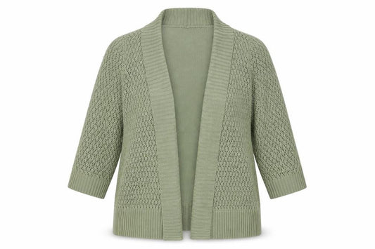 BM collection Womens Green   Cardigan Jumper Size XL