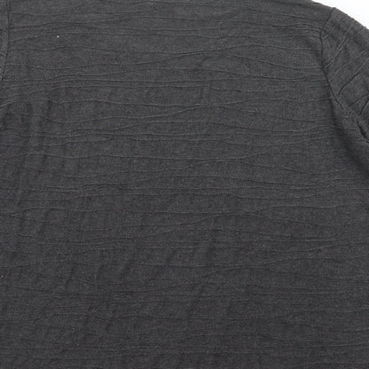 Womens UK Size XL Canda Grey Basic T-Shirt