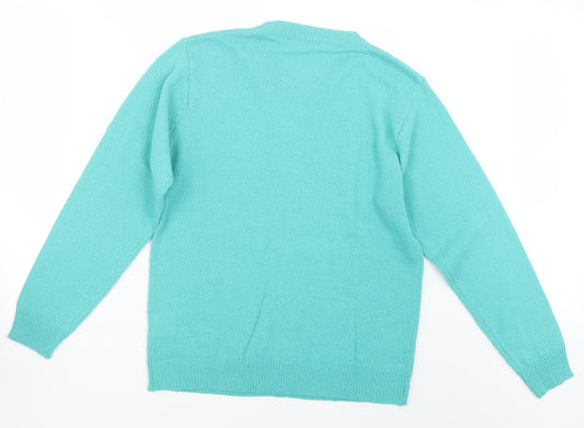 Akal Collection Womens Green   Pullover Jumper Size S
